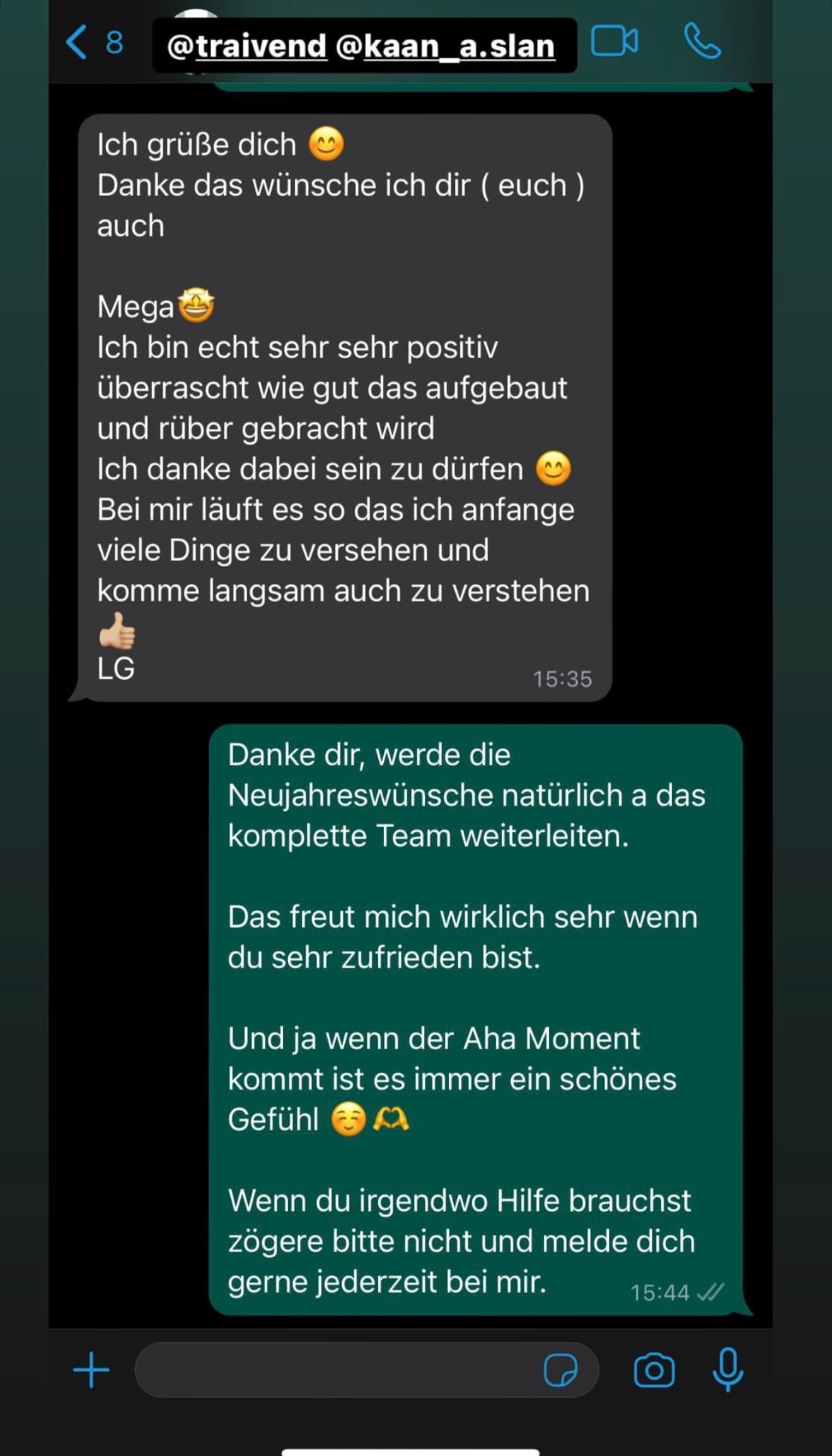 Feedback aus der Traivend Community
