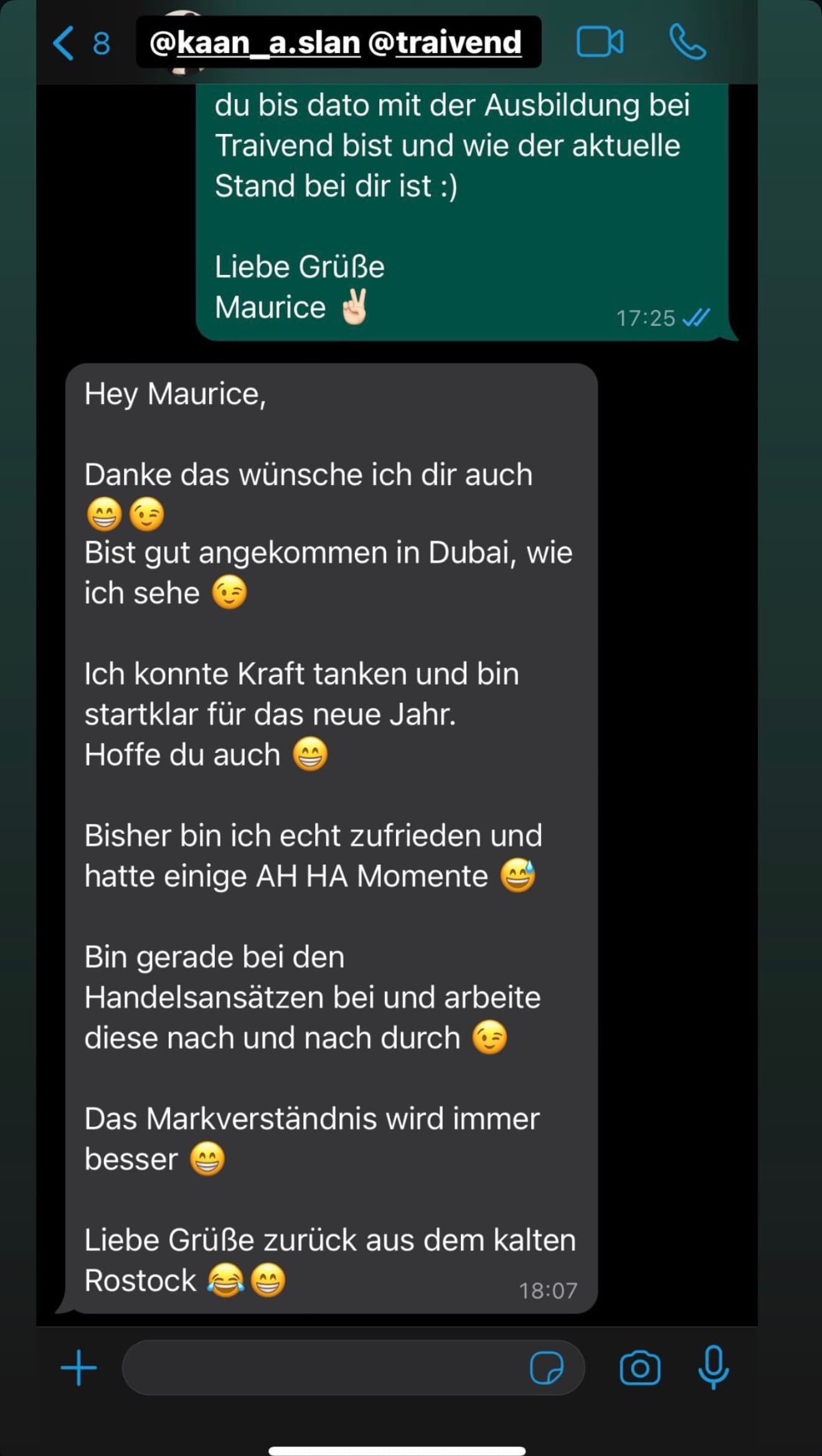 Feedback aus der Traivend Community
