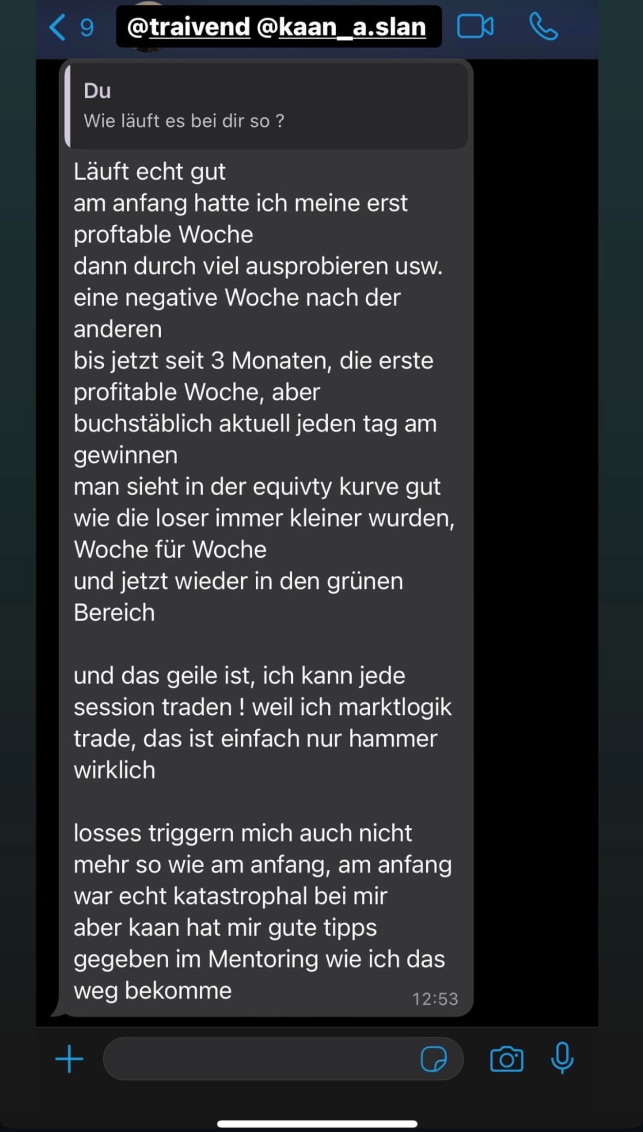 Feedback aus der Traivend Community