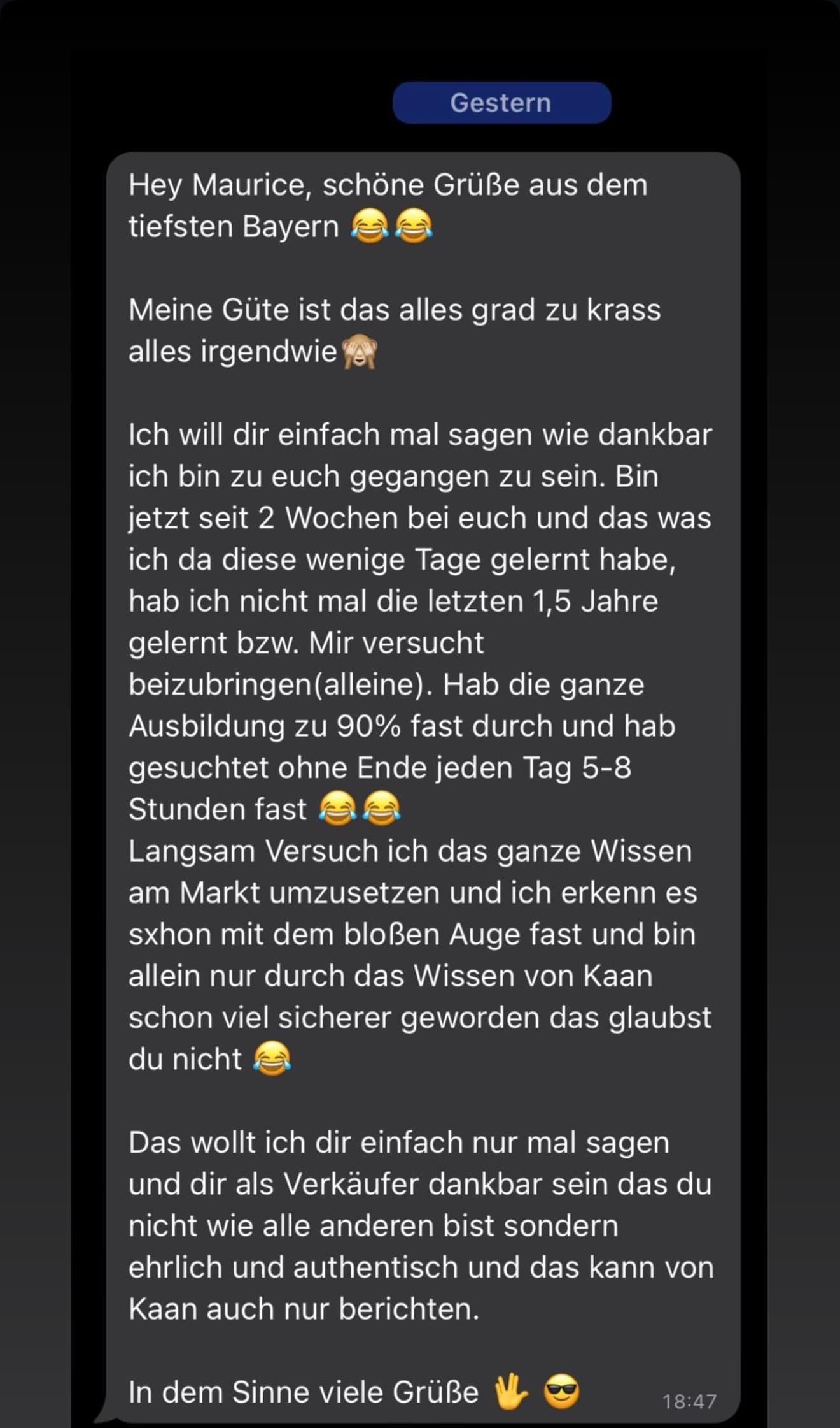 Feedback aus der Traivend Community