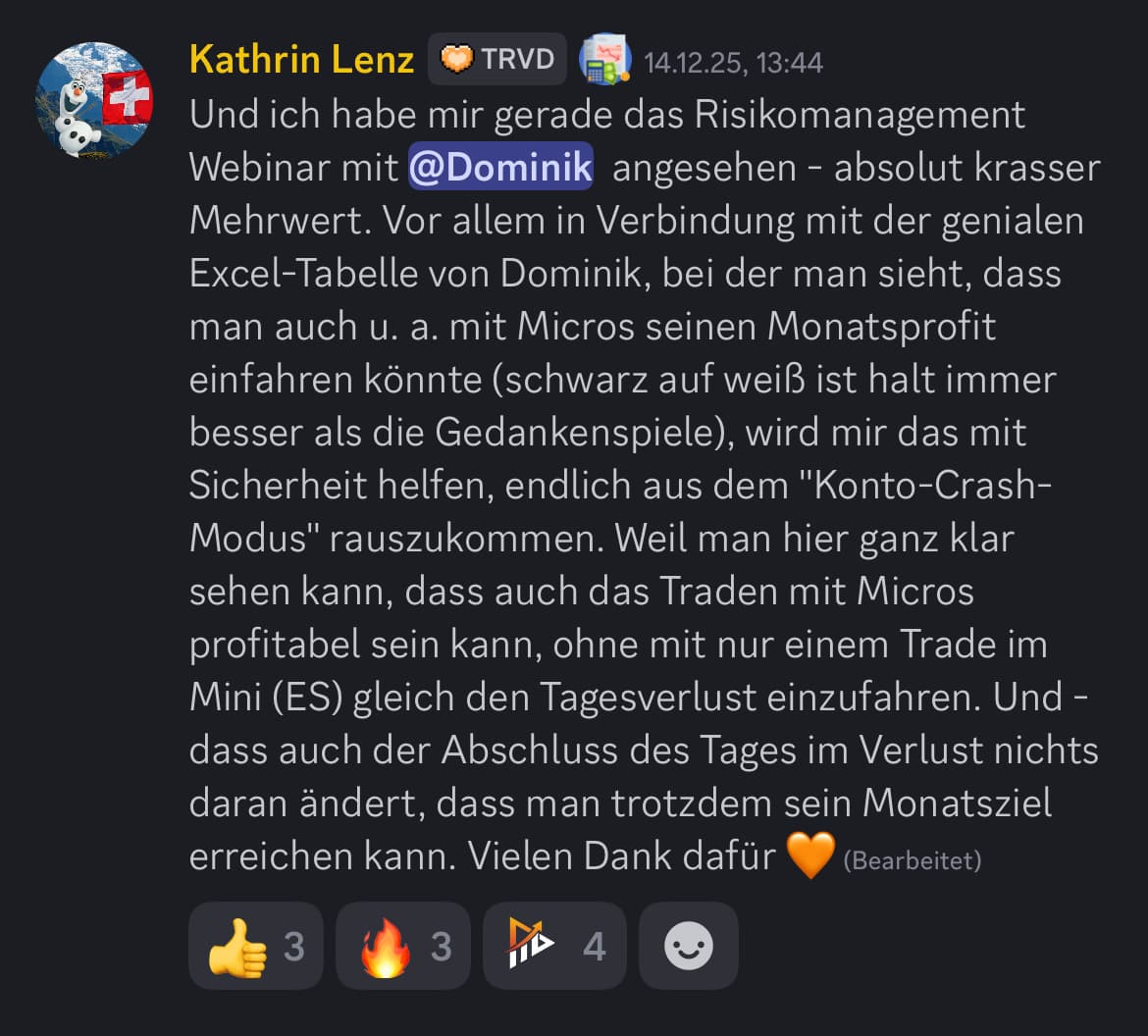 Feedback aus der Traivend Community