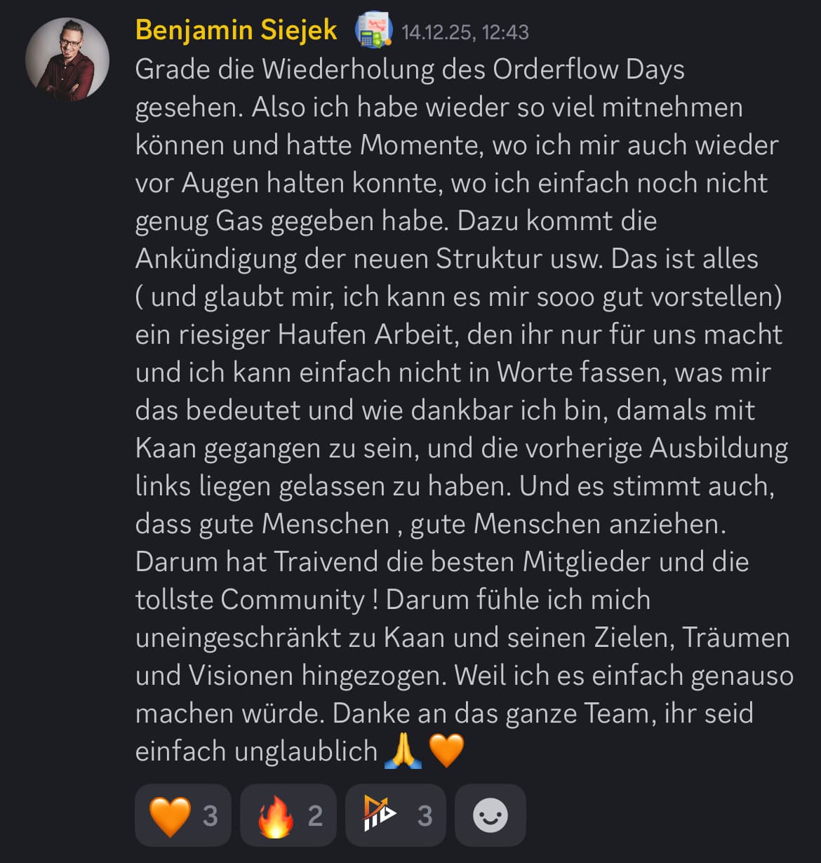 Feedback aus der Traivend Community