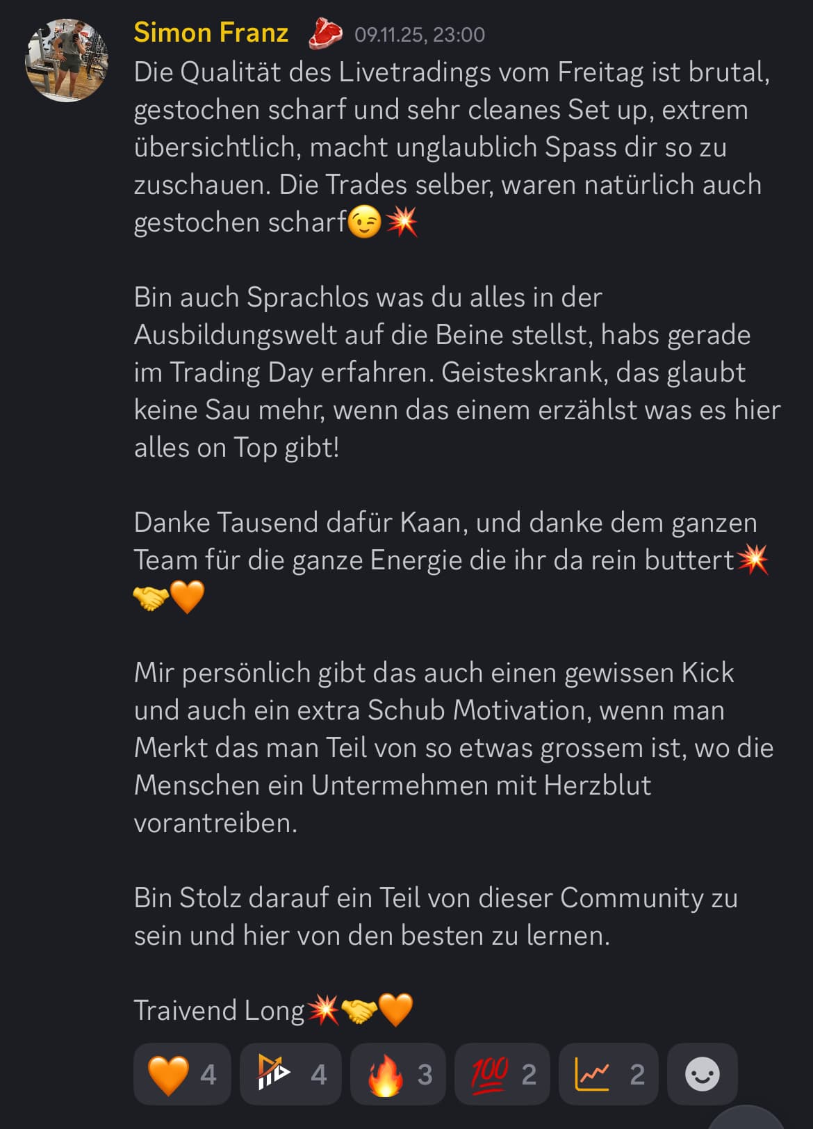 Feedback aus der Traivend Community