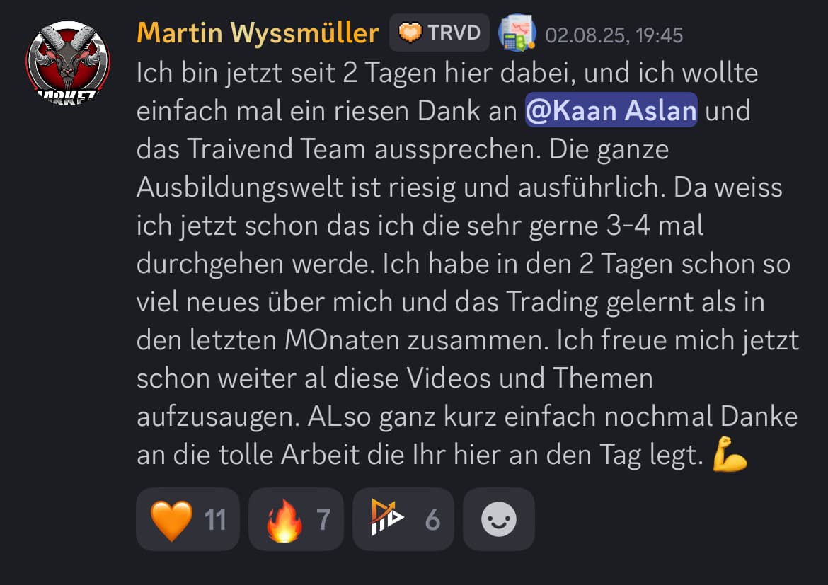 Feedback aus der Traivend Community